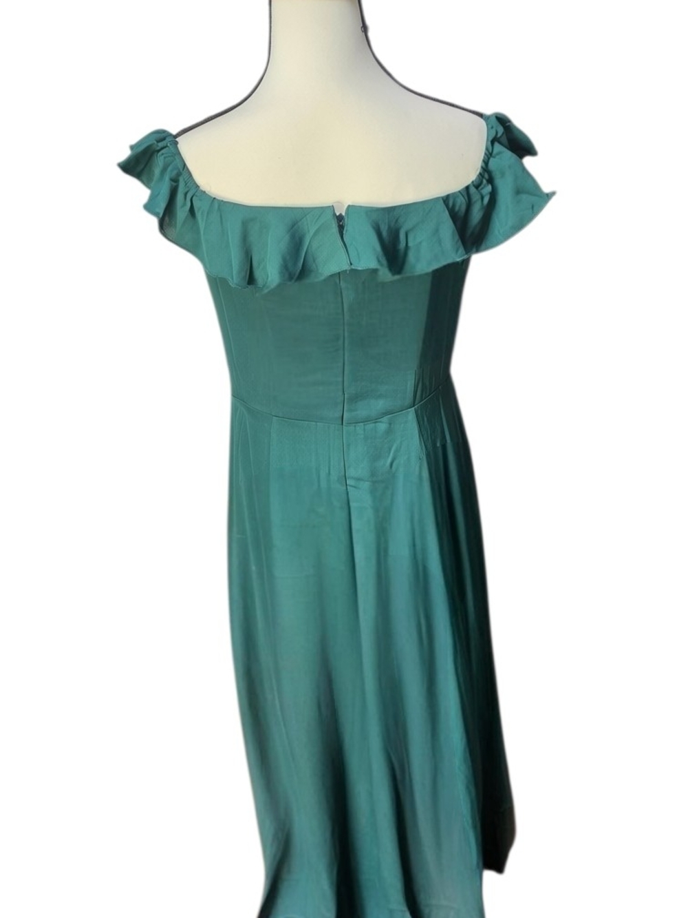 NEW ModCloth Ruffled & Radiant Off-The-Shoulder Dress - Picture 8 of 10
